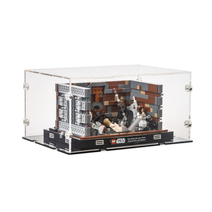 Death Star Trash Compactor Diorama Display Case for LEGO 75339