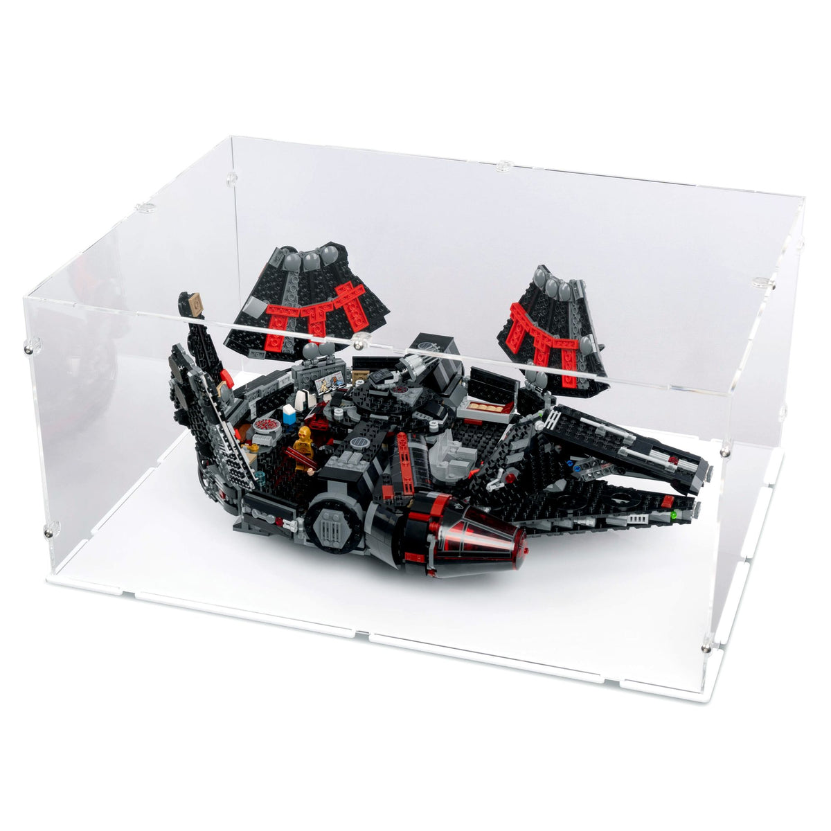 The Dark Falcon XL Display Case for LEGO 75389