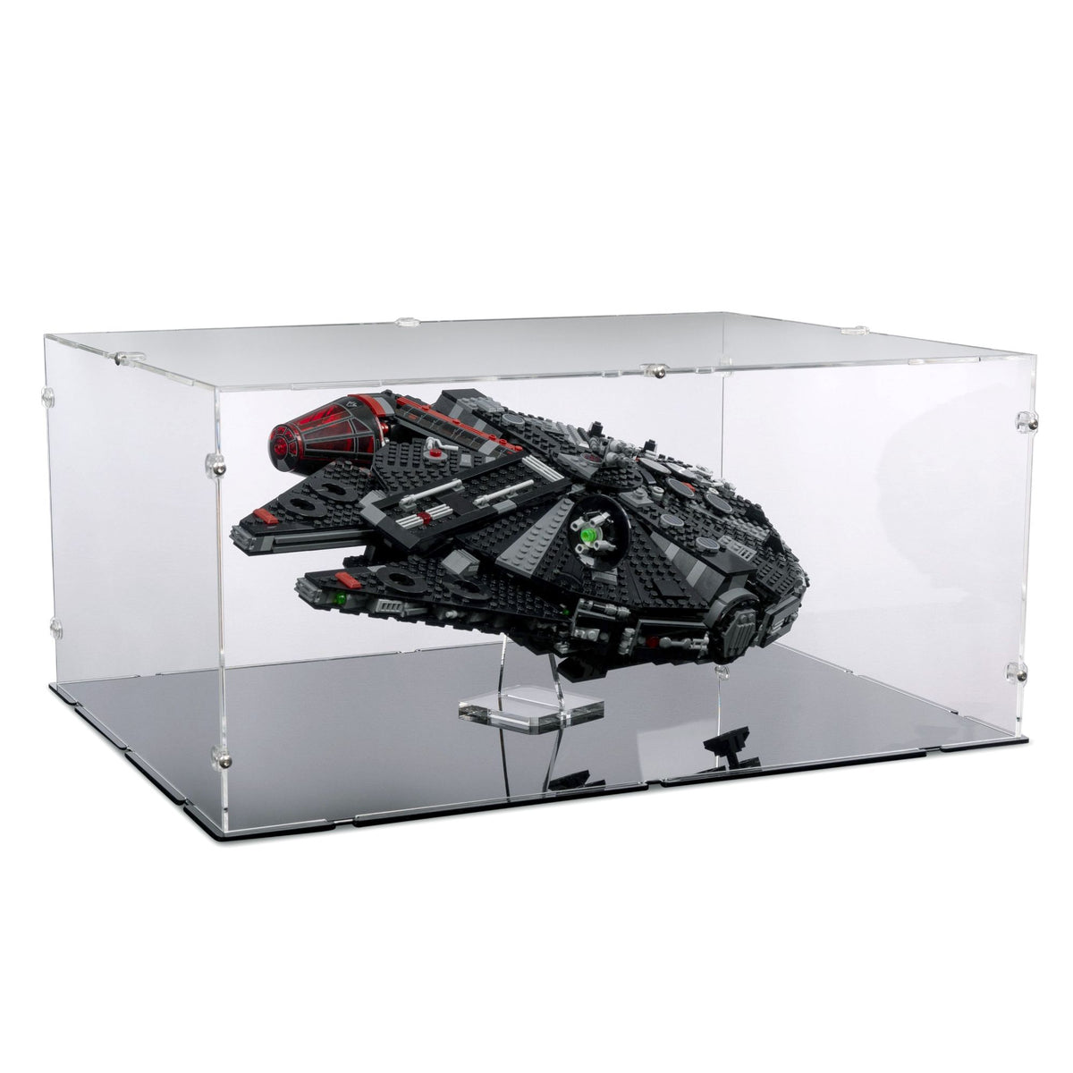 The Dark Falcon XL Display Case for LEGO 75389
