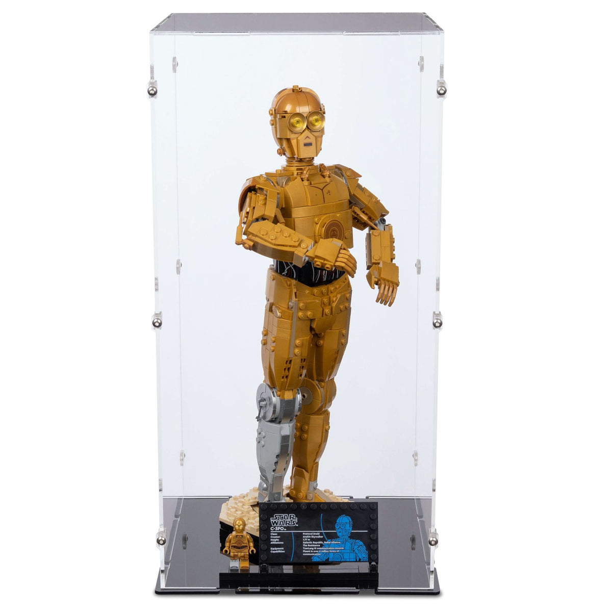 C-3PO Display Case for LEGO 75398