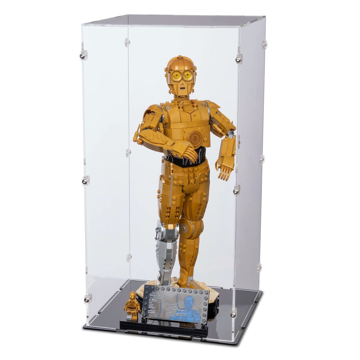 C-3PO Display Case for LEGO 75398