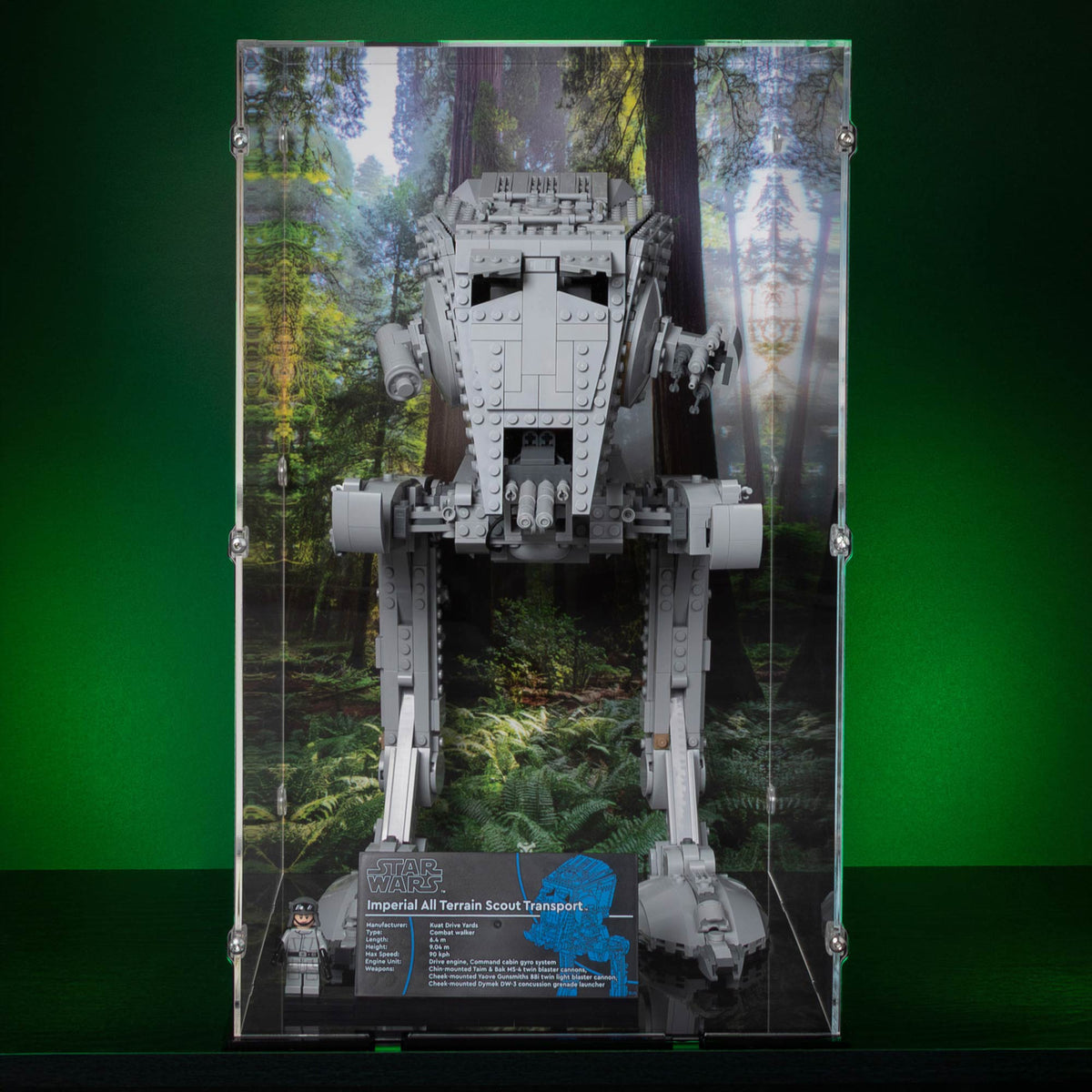 UCS AT-ST Walker Display Case for LEGO 75417