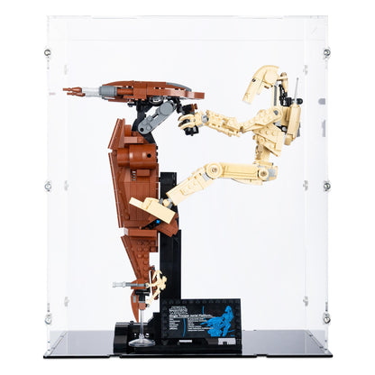 Battle Droid with STAP Display Case for LEGO 75428