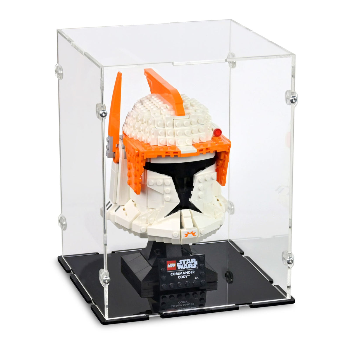 Clone Commander Cody Helmet Display Case for LEGO 75350