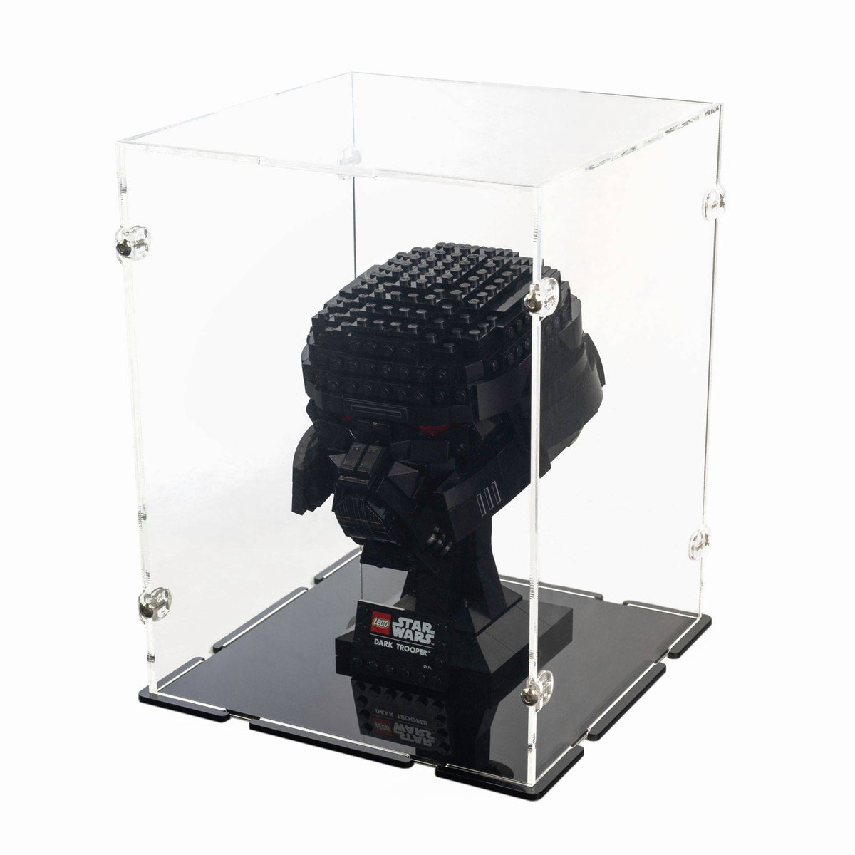 Dark Trooper Helmet Display Case for LEGO 75343