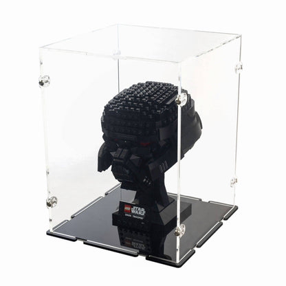 Dark Trooper Helmet Display Case for LEGO 75343
