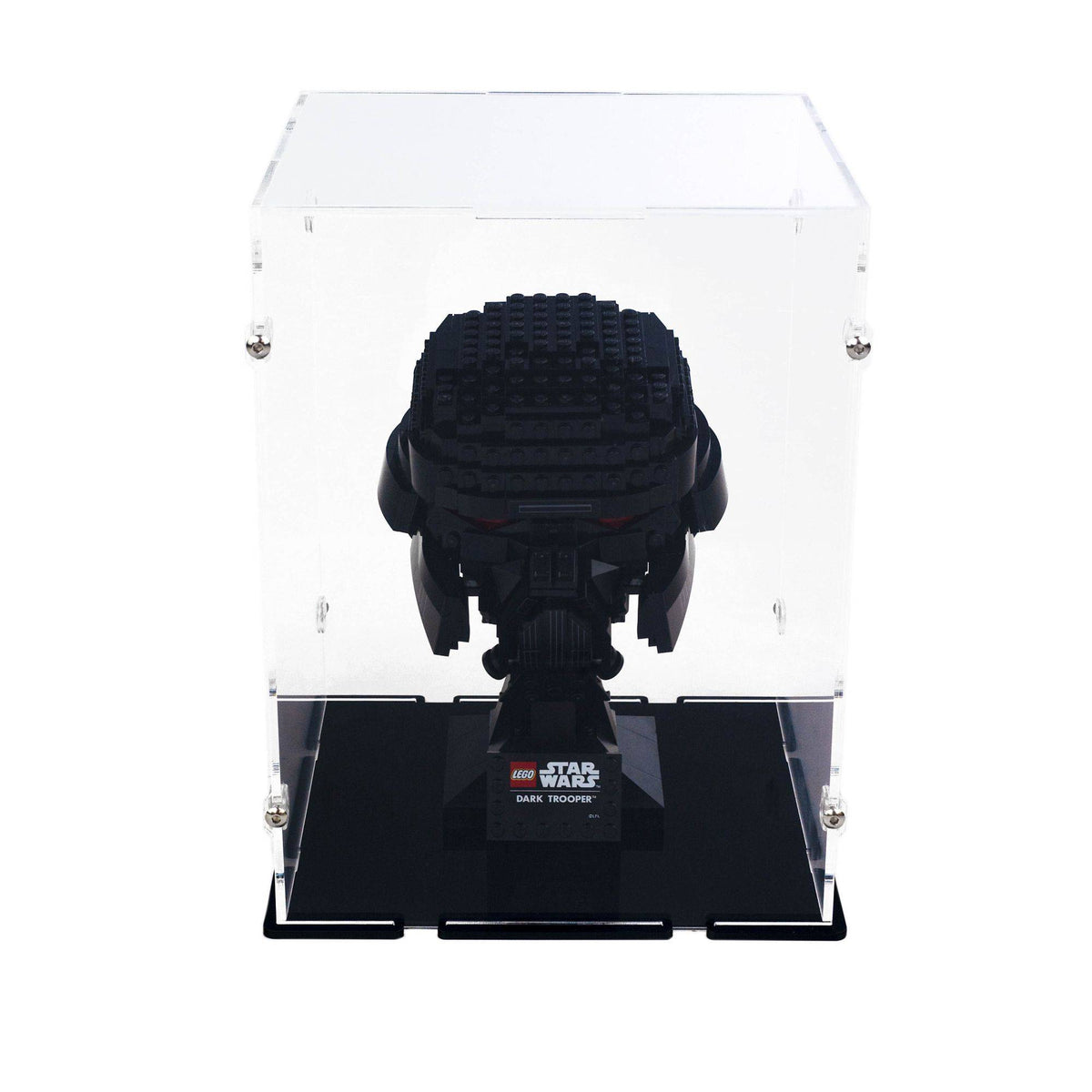 Dark Trooper Helmet Display Case for LEGO 75343