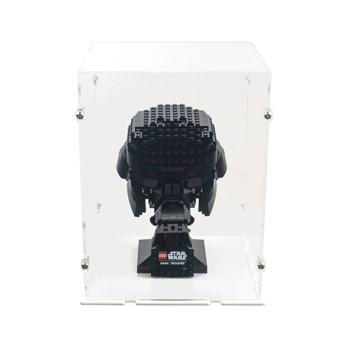 Dark Trooper Helmet Display Case for LEGO 75343