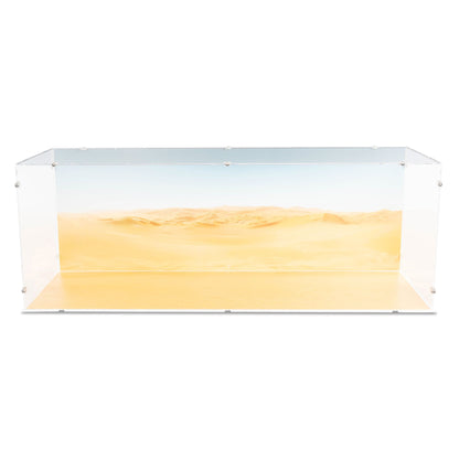 UCS Jabba's Sail Barge Display Case for LEGO 75397
