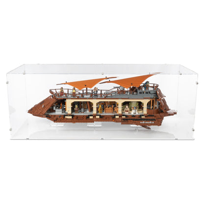 UCS Jabba's Sail Barge Display Case for LEGO 75397