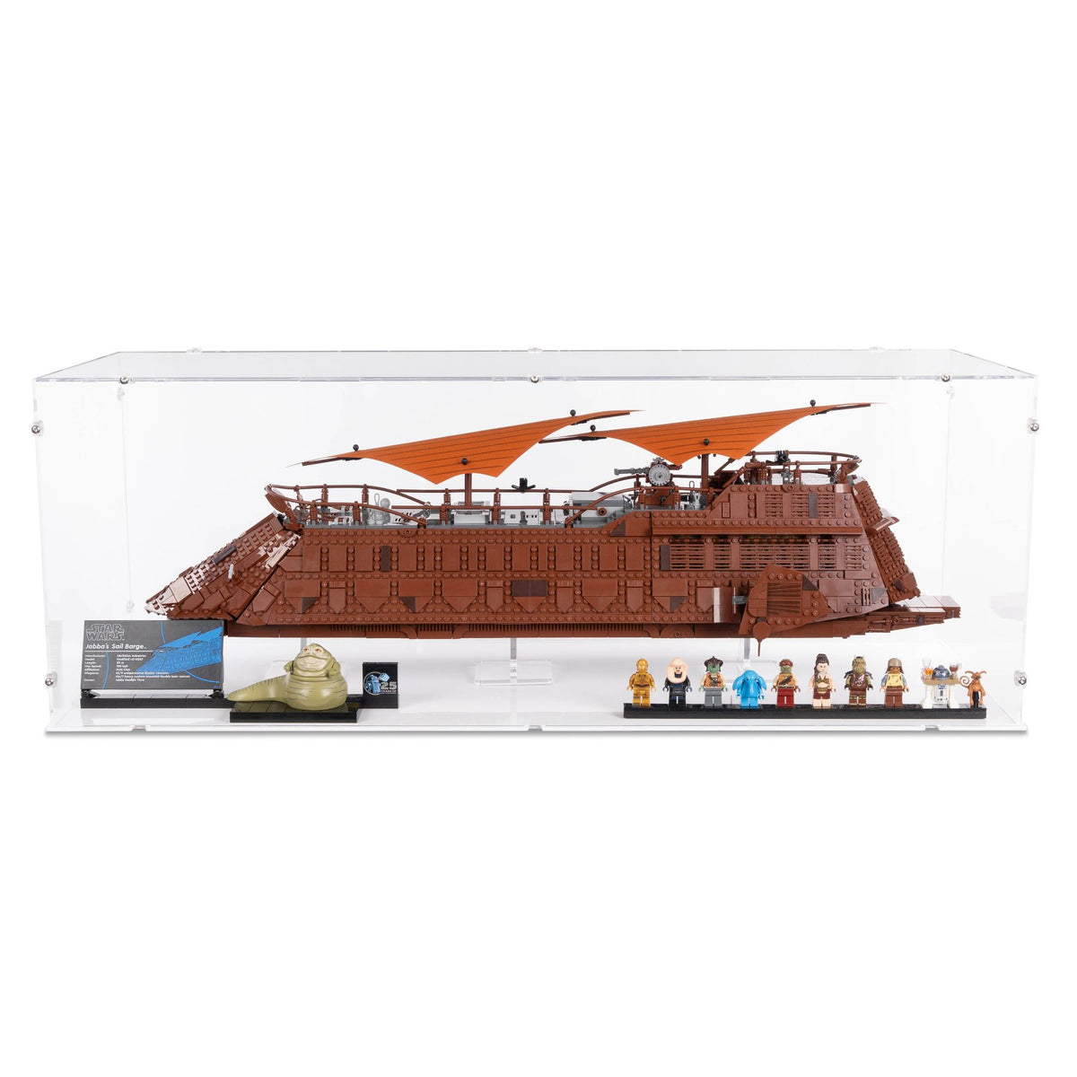 UCS Jabba's Sail Barge Display Case for LEGO 75397