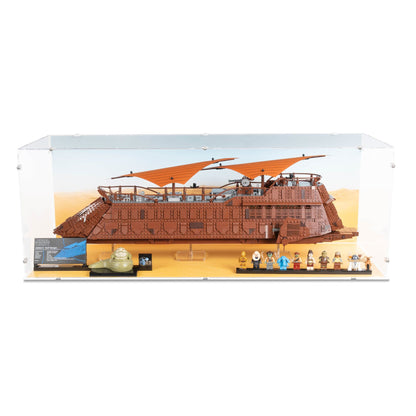 UCS Jabba's Sail Barge Display Case for LEGO 75397