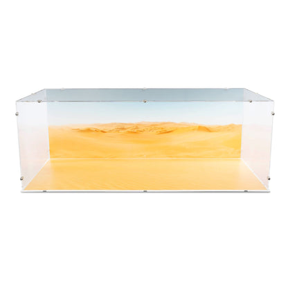 UCS Jabba's Sail Barge XL Display Case for LEGO 75397/75396