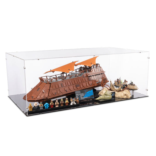 UCS Jabba's Sail Barge XL Display Case for LEGO 75397/75396