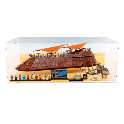 UCS Jabba's Sail Barge XL Display Case for LEGO 75397/75396