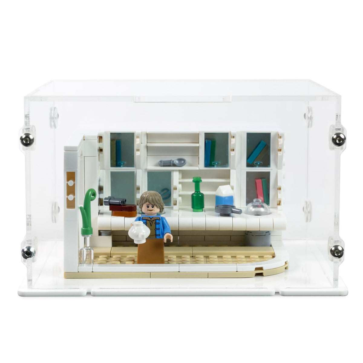 Lars Family Homestead Kitchen Display Case for LEGO 40531