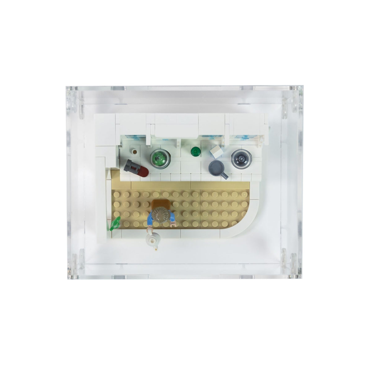 Lars Family Homestead Kitchen Display Case for LEGO 40531