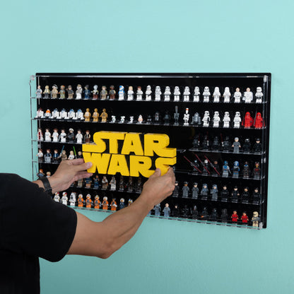 Star Wars LEGO Minifigures Wall Display Case
