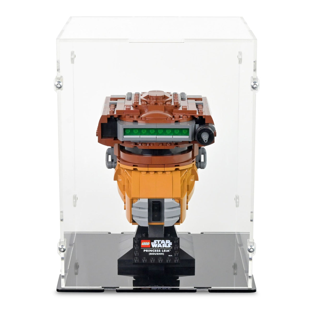 Princess Leia Boushh Helmet Display Case for LEGO 75351