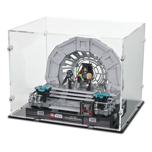 Emperor's Throne Room Diorama Display Case for LEGO 75352