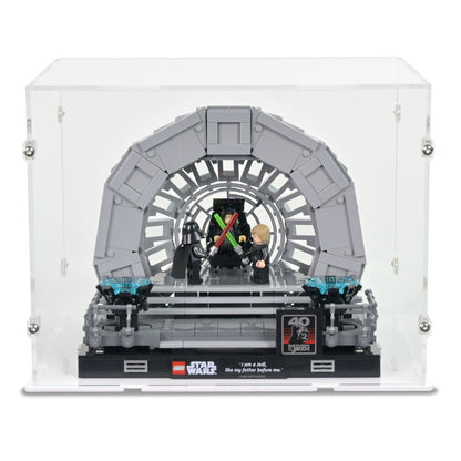 Emperor's Throne Room Diorama Display Case for LEGO 75352