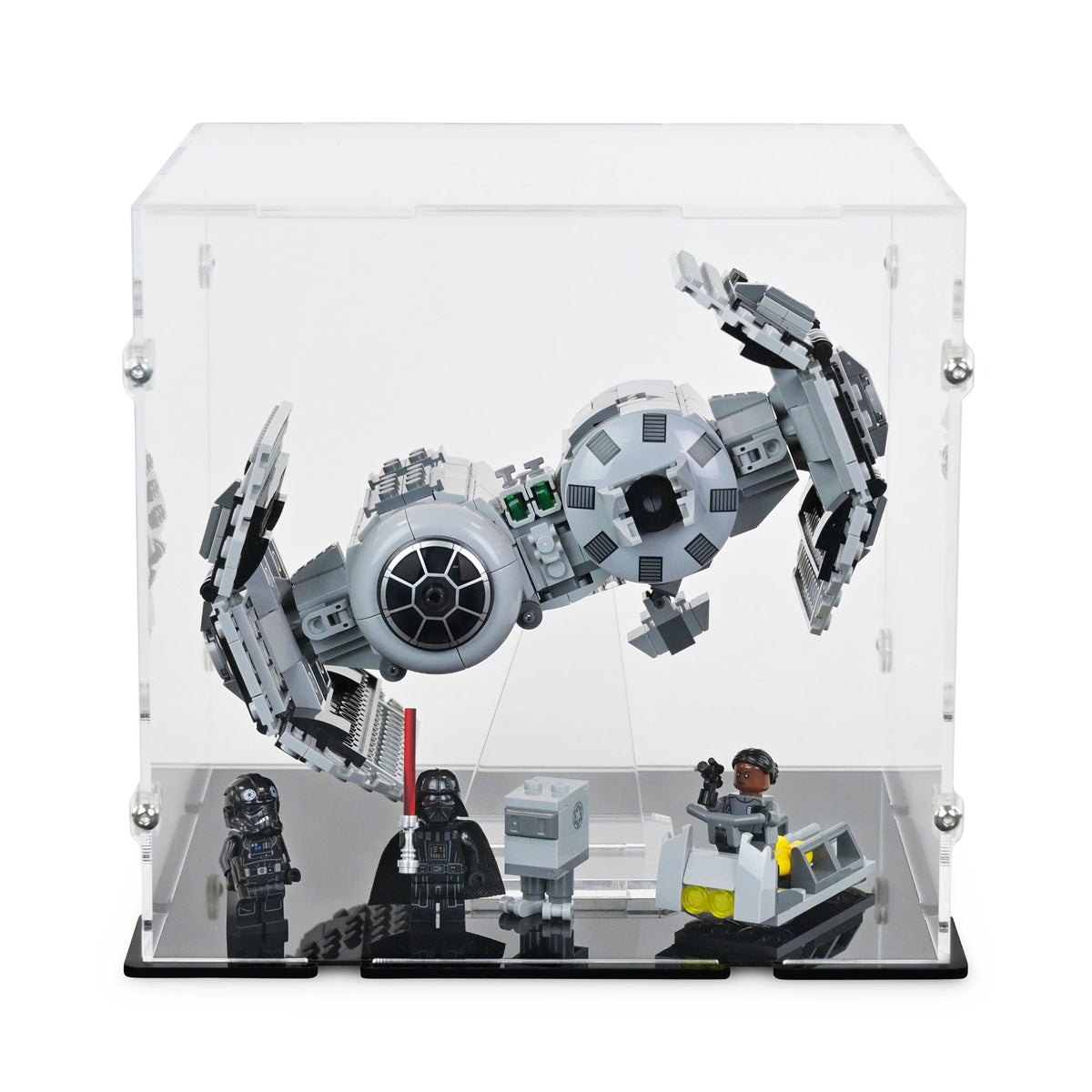 TIE Bomber Display Case & Stand for LEGO 75347