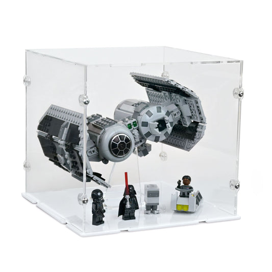 TIE Bomber Display Case & Stand for LEGO 75347
