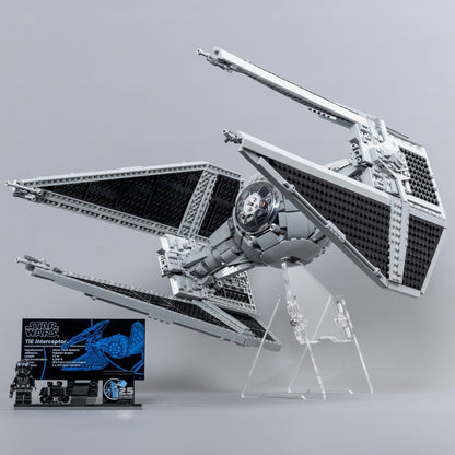Display Stand for LEGO 75382 UCS TIE Interceptor