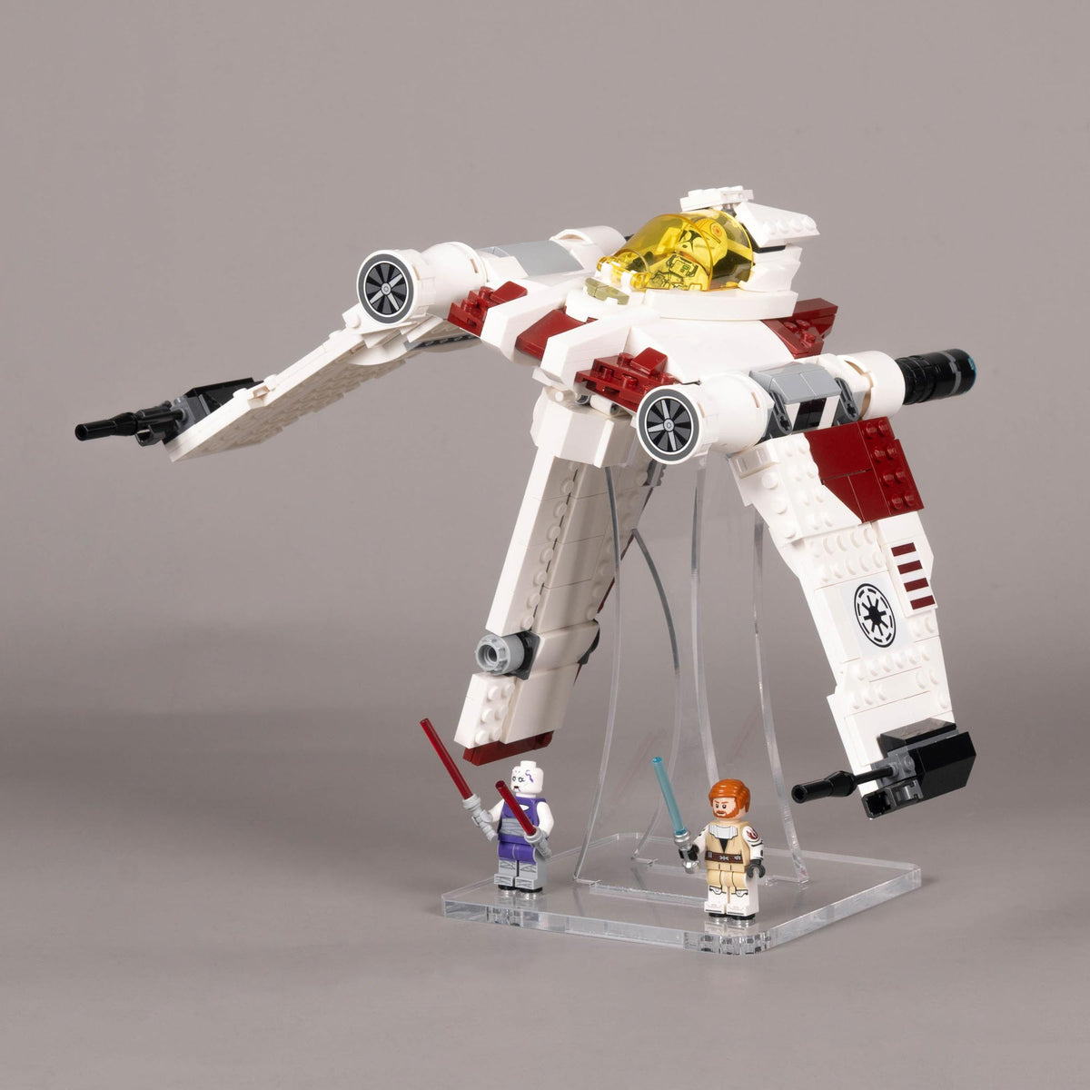 Display Stand for LEGO 75432 V-19 Torrent Starfighter