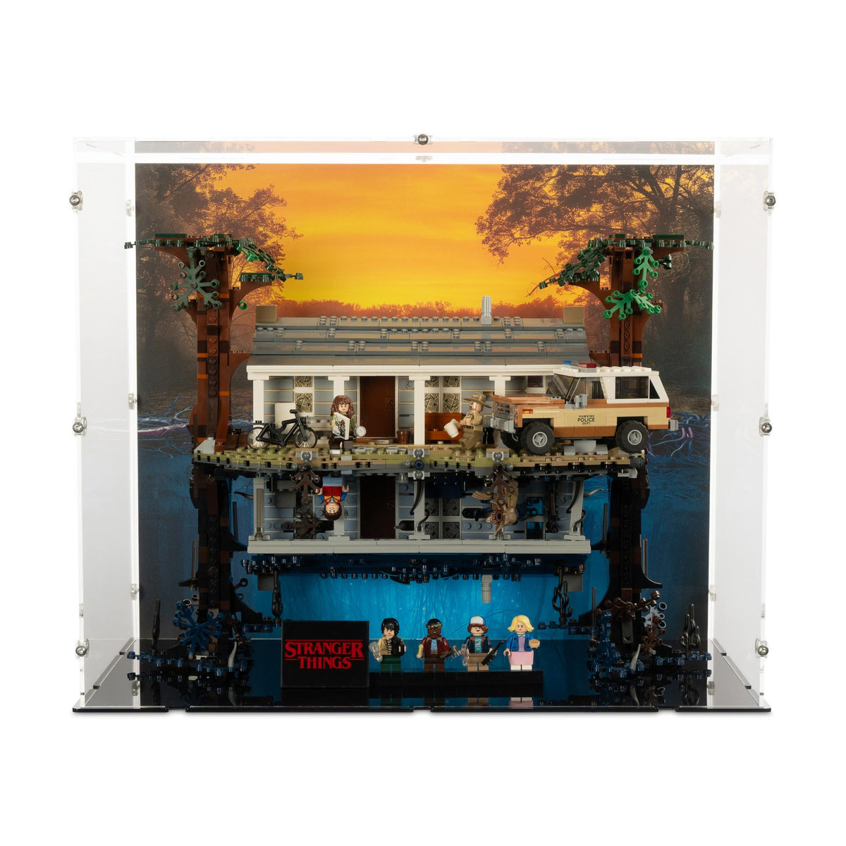 The Upside Down Display Case for LEGO 75810