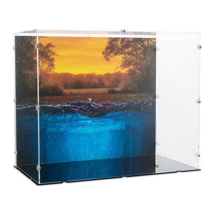 The Upside Down Display Case for LEGO 75810
