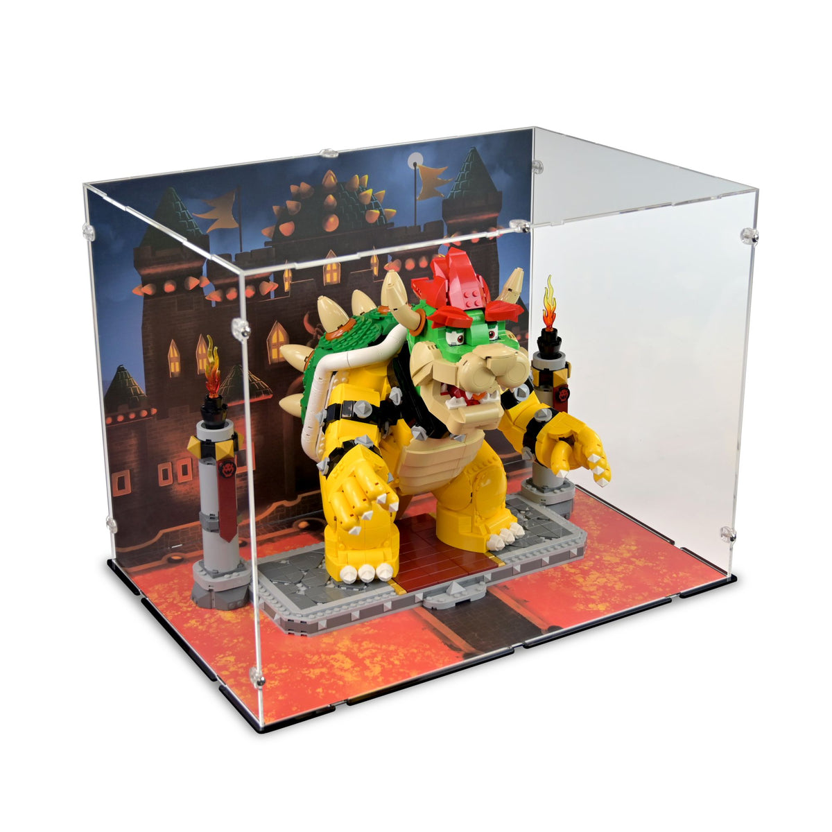 The Mighty Bowser Display Case for LEGO 71411