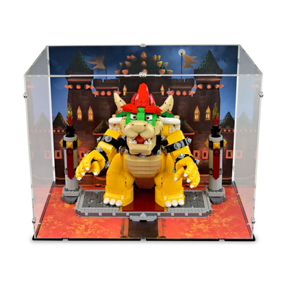 The Mighty Bowser Display Case for LEGO 71411