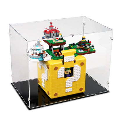 Super Mario 64 Question Mark Block XL Display Case for LEGO 71395