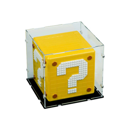 Super Mario 64 Question Mark Block Display Case for LEGO 71395