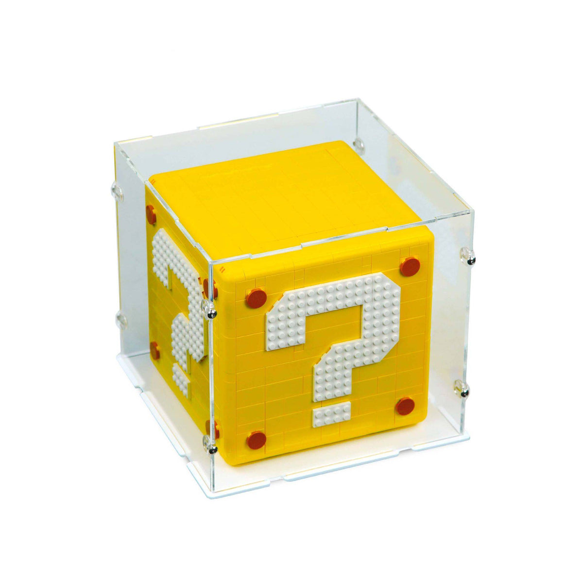 Super Mario 64 Question Mark Block Display Case for LEGO 71395
