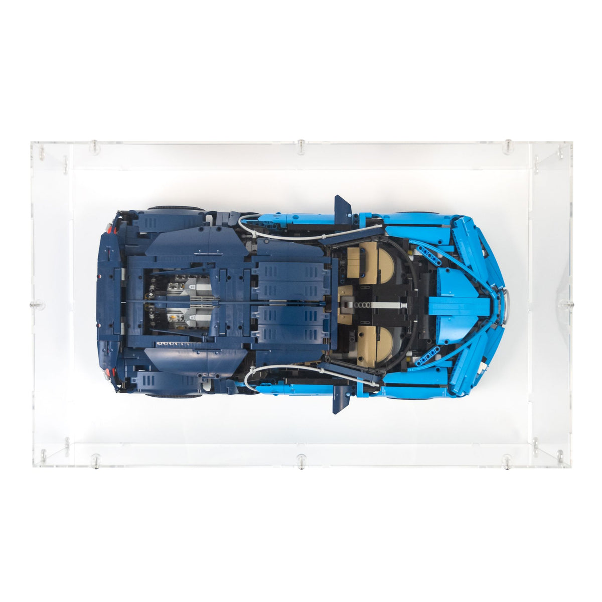Bugatti Chiron Display Case for LEGO 42083