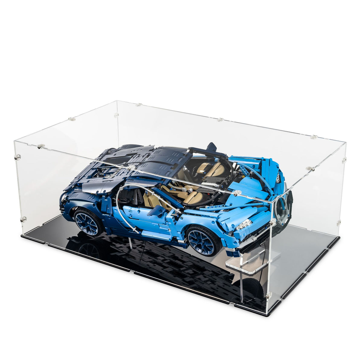 Bugatti Chiron XL Display Case for LEGO 42083