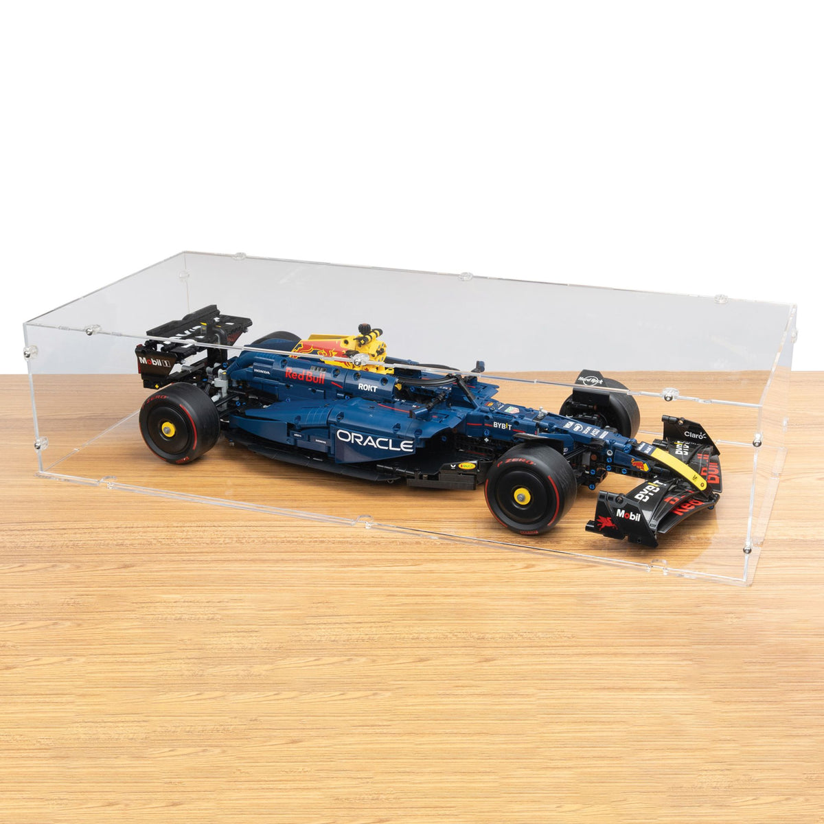 Oracle Red Bull Racing RB20 F1 Car Display Case for LEGO 42206