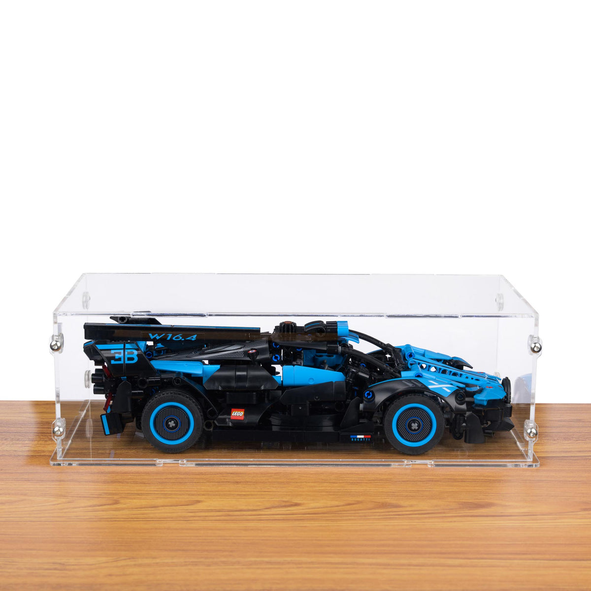 Bugatti Bolide Agile Blue Display Case for LEGO 42162