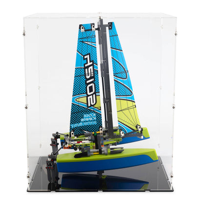 Catamaran Display Case for LEGO 42105