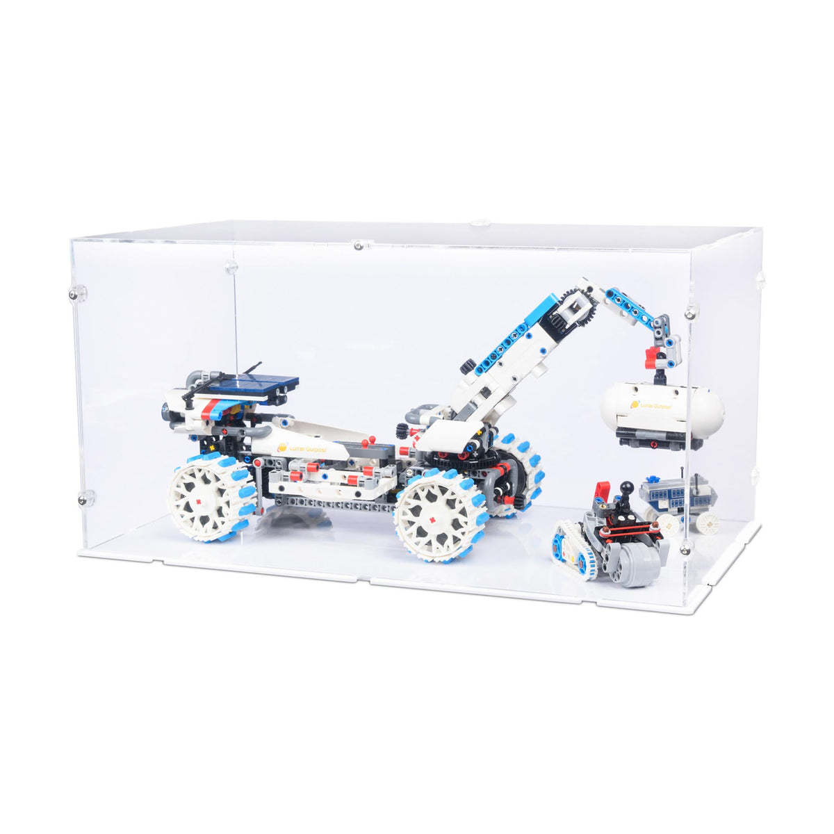 Lunar Outpost Moon Rover Space Vehicle Display Case for LEGO 42211