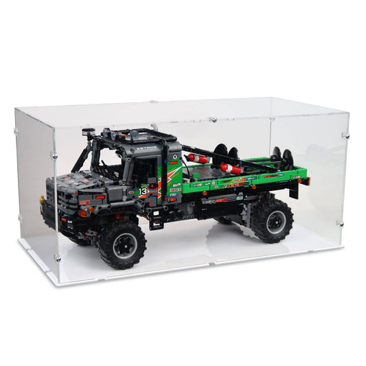 4x4 Mercedes-Benz Zetros Trial Truck Display Case for LEGO 42129