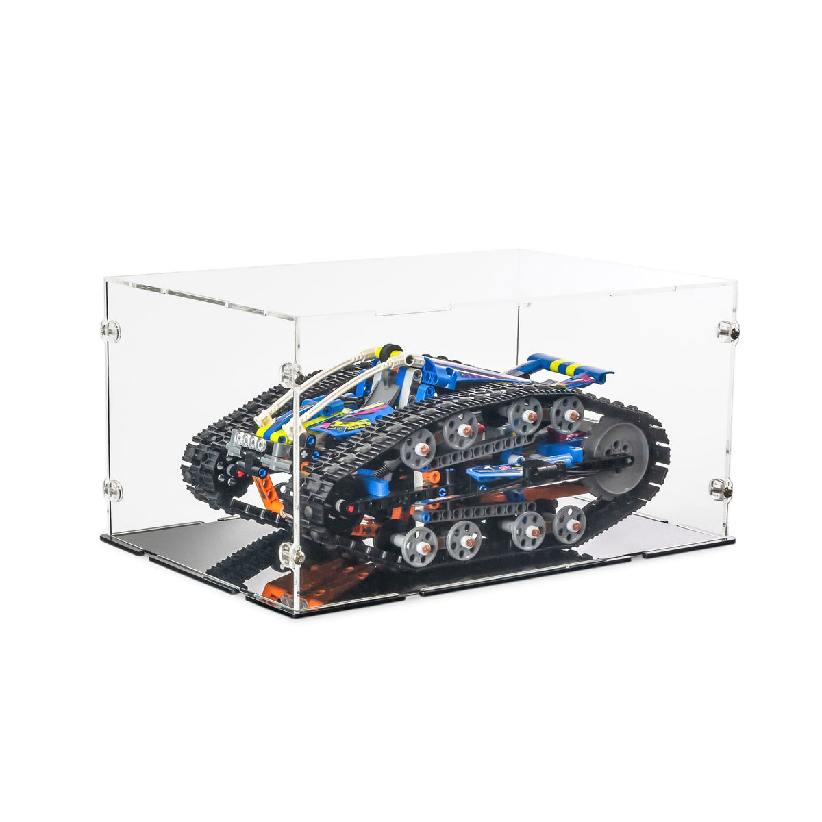 App-Controlled Transformation Vehicle Display Case for LEGO 42140