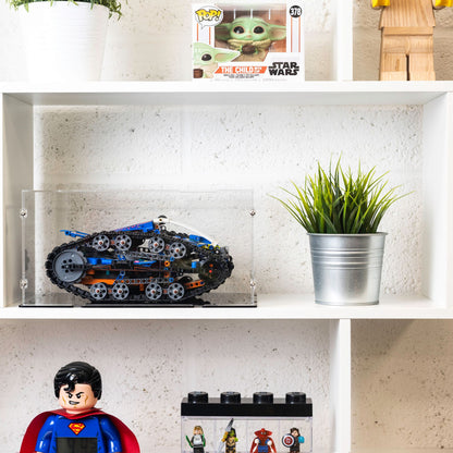 App-Controlled Transformation Vehicle Display Case for LEGO 42140