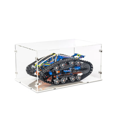 App-Controlled Transformation Vehicle Display Case for LEGO 42140