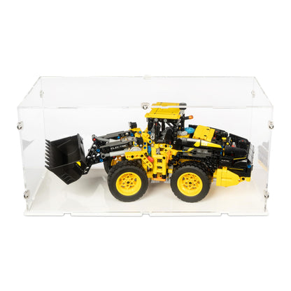 Volvo L120 Electric Wheel Loader Display Case for LEGO 42209
