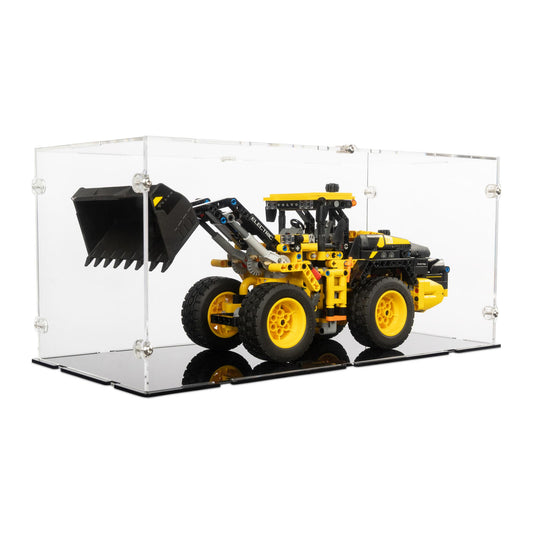 Volvo L120 Electric Wheel Loader Display Case for LEGO 42209