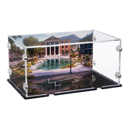 Time Machine from Back to the Future Display Case for LEGO 77256