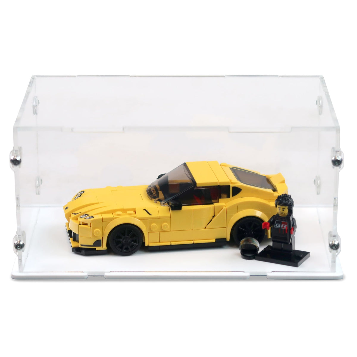 Toyota GR Supra Display Case for LEGO 76901